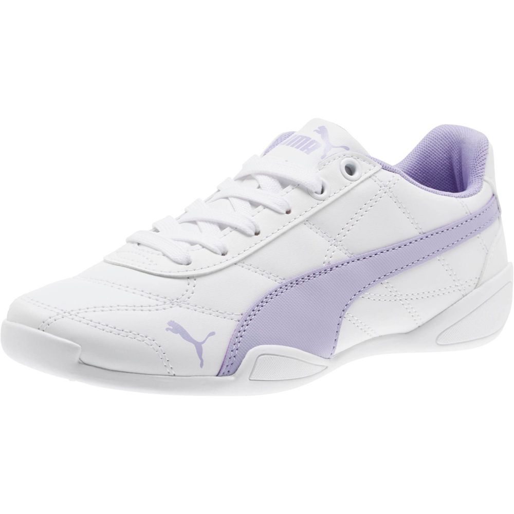 Puma Tune Cat 3 Fiú Motorsport Cipő - Fehér/Levendula ( Hungary - GKNHI8951 )